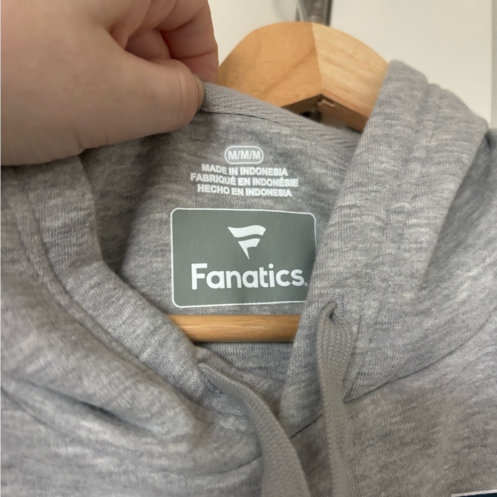 Fanatics Gray Team USA Hoodie Sweatshirt - Picture 3 of 5